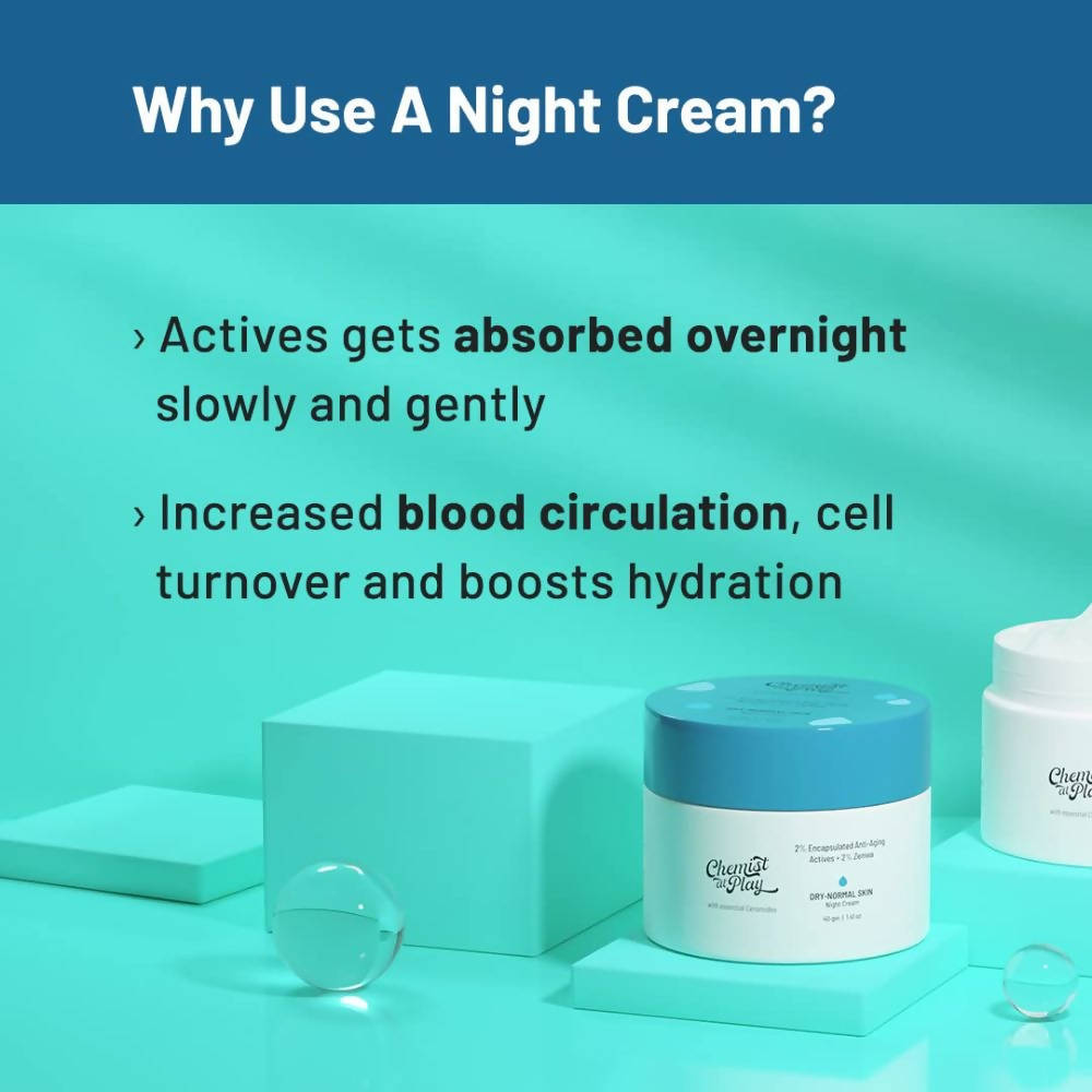 Chemist At Play Dry-Normal Skin Night Cream - Distacart