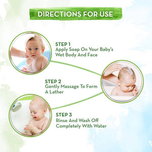 Mamaearth Milky Soft Bathing Bar for Babies uses