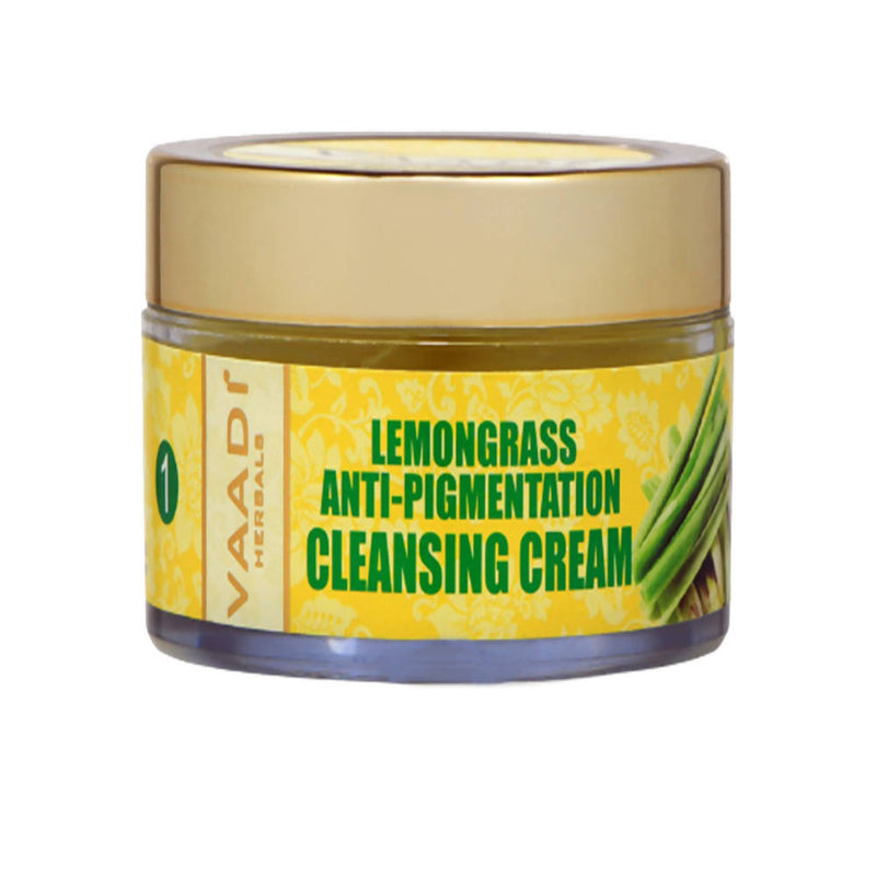 Vaadi Herbals Lemongrass Anti Pigmentation Cleansing Cream - Distacart