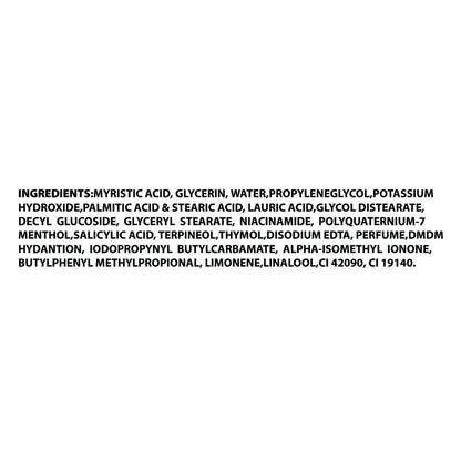 Facewash Ingredients