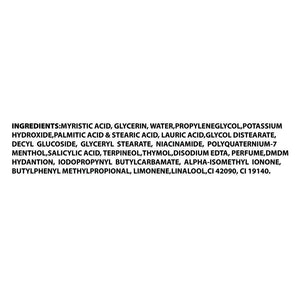 Facewash Ingredients