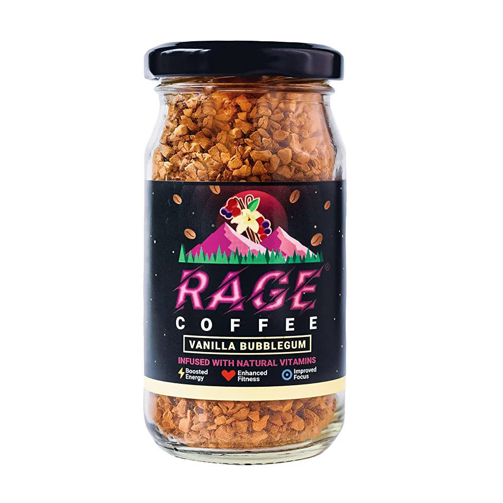Rage Coffee Vanilla Bubblegum Instant Coffee - Distacart