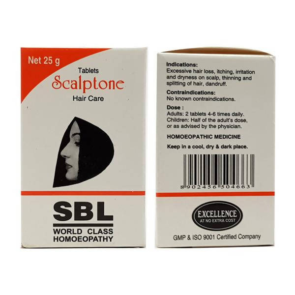 SBL Homeopathy Scalptone Hair Care Tablets - Distacart