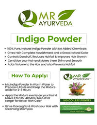 Thumbnail for MR Ayurveda Indigo Leaf Powder - Distacart