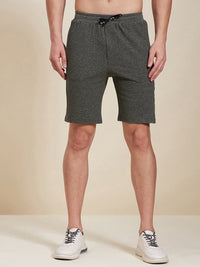 Thumbnail for Lyush - Mascln Men's Dark Grey Bermuda Shorts - Distacart