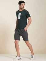 Thumbnail for Lyush - Mascln Men's Dark Grey Bermuda Shorts - Distacart