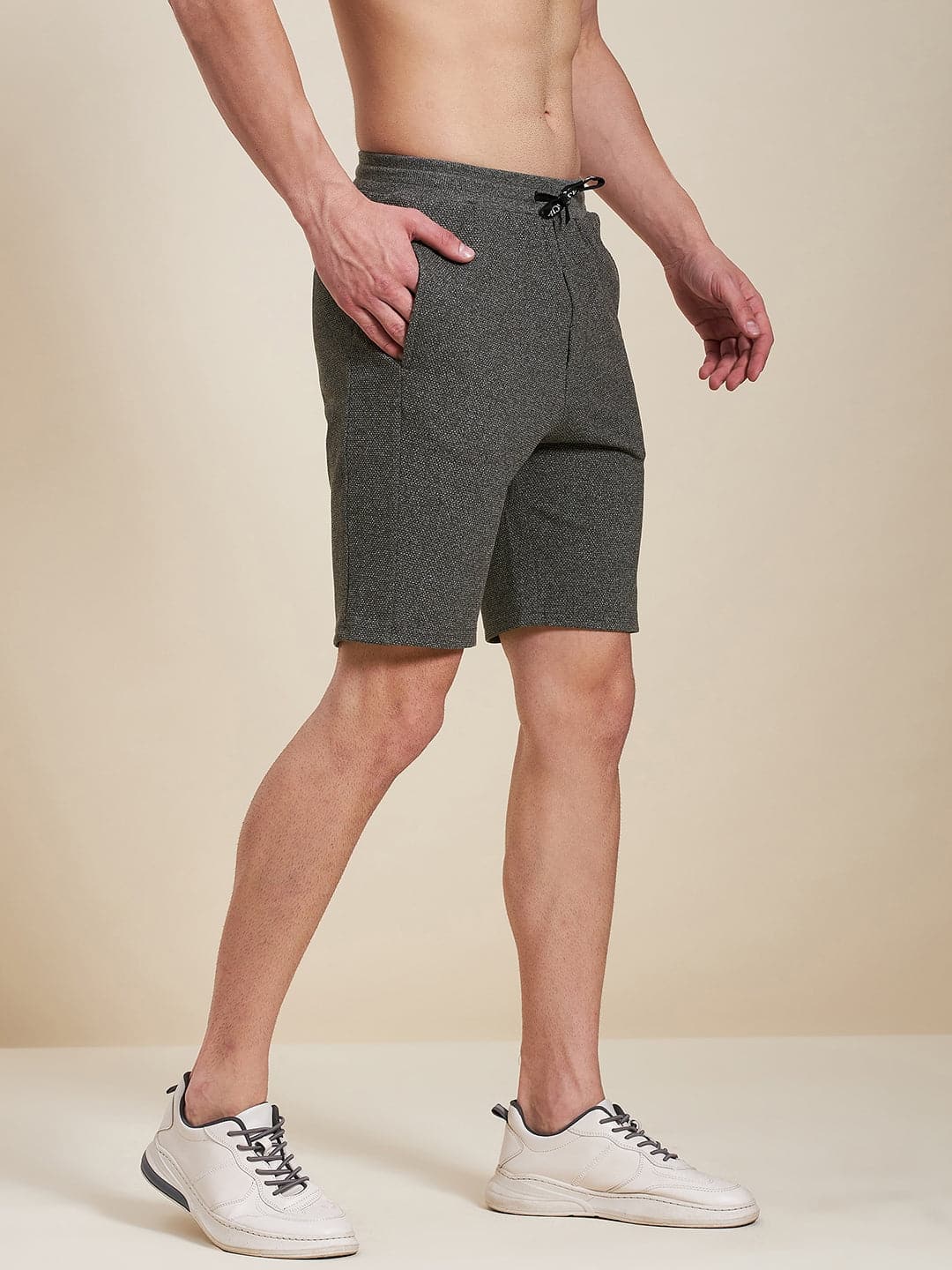 Lyush - Mascln Men's Dark Grey Bermuda Shorts - Distacart