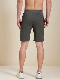 Thumbnail for Lyush - Mascln Men's Dark Grey Bermuda Shorts - Distacart