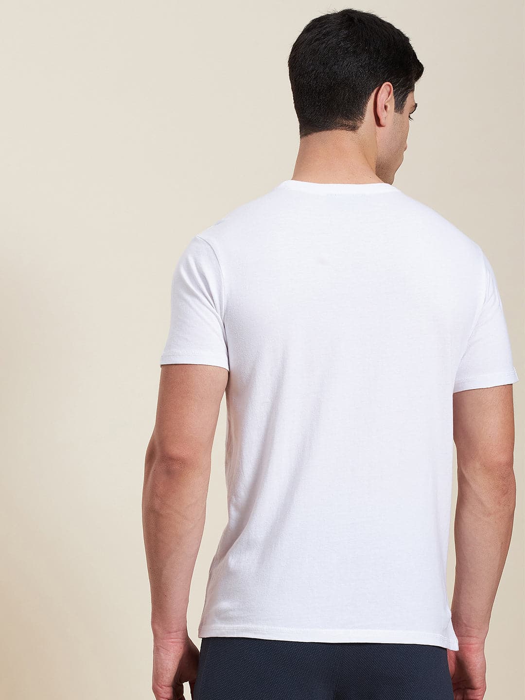 Lyush - Mascln Men's White Box Pocket Regular T-Shirt - Distacart