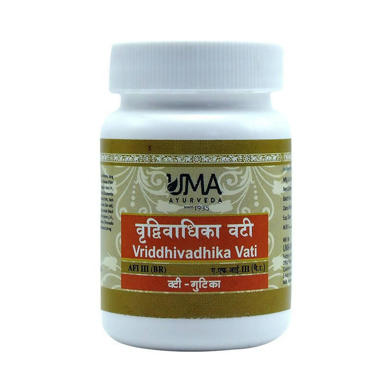 Uma Ayurveda Vriddhivadhika Vati Tablets - Distacart