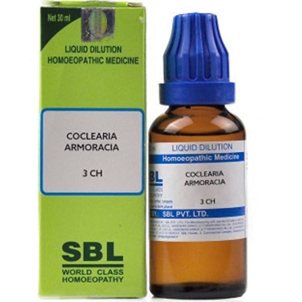 SBL Homeopathy Coclearia Armoracia Dilution 3 CH