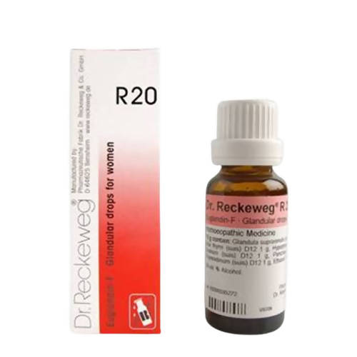 Dr. Reckeweg R20 Glandular Drops For Women - Distacart