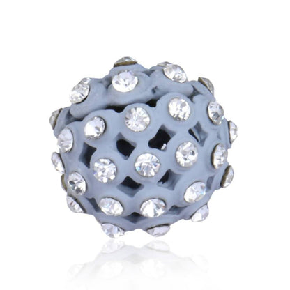 Trendoo Jewelry Gold Plated Stylish Fancy Grey Studs