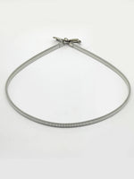 Thumbnail for NVR Women Circular Silver Plated Stretchable Metal Belt - Distacart