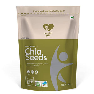 Nourish You Organic White Chia Seeds