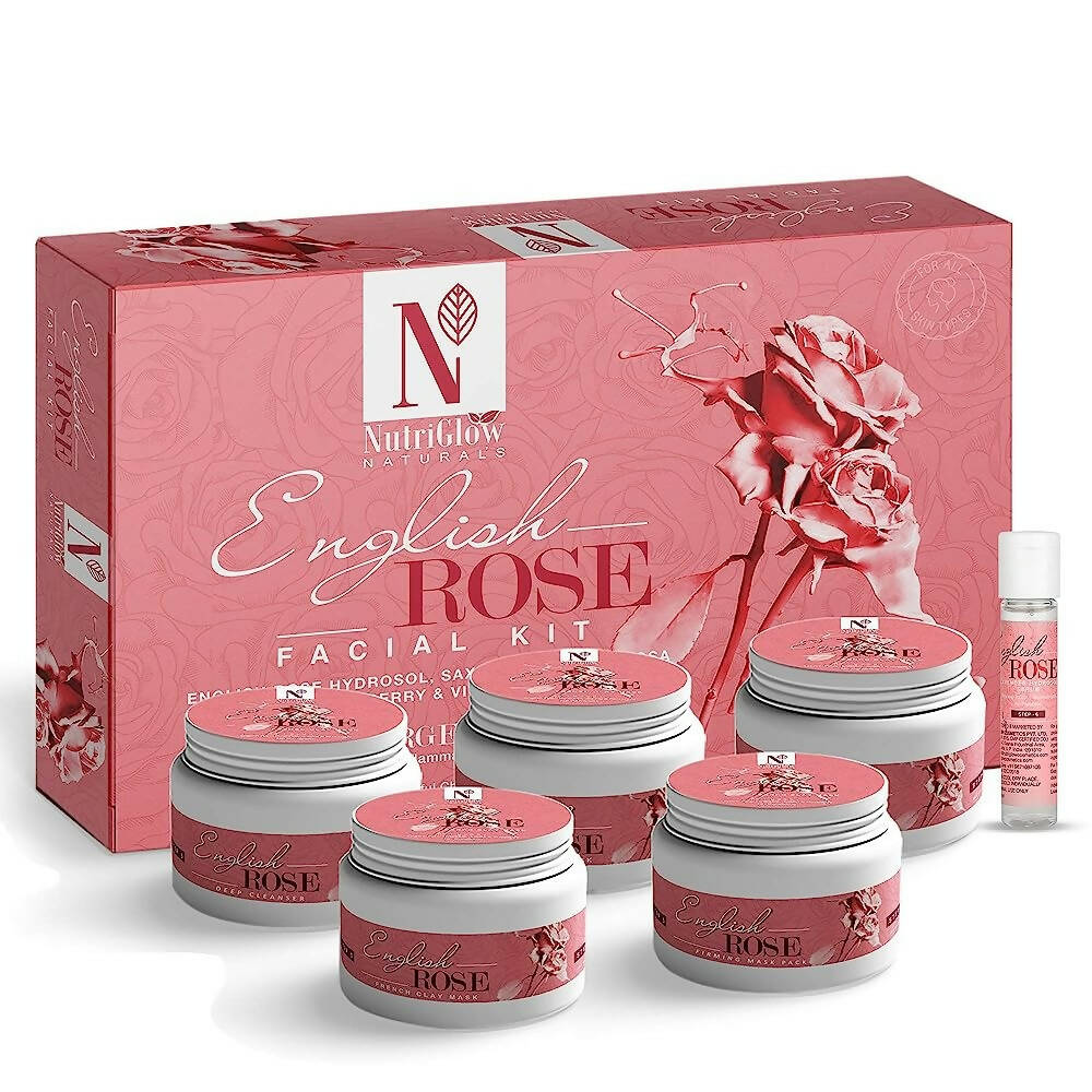 NutriGlow Natural’s English Rose Facial Kit - Distacart