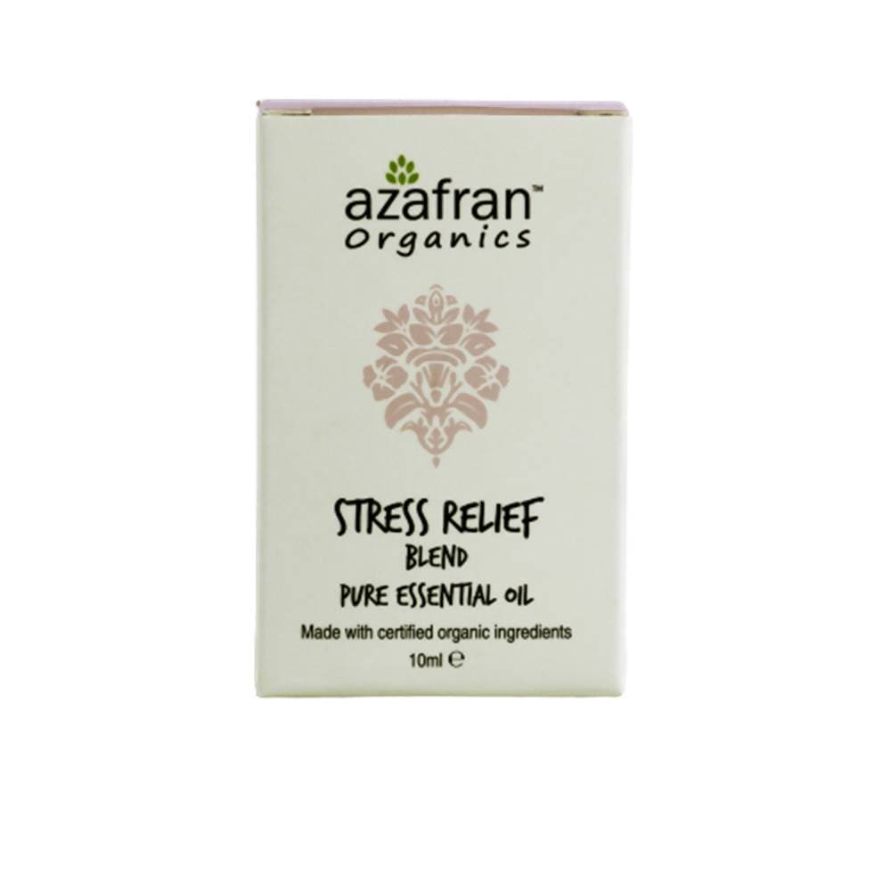 Azafran Organics Stress Relief Blend Pure Essential Oil - Distacart