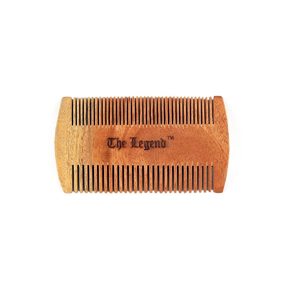 The Legend Organic Pure Neem Wood Comb For Beard - Distacart