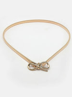 Thumbnail for NVR Women Circular Gold Plated Stretchable Metal Belt - Distacart