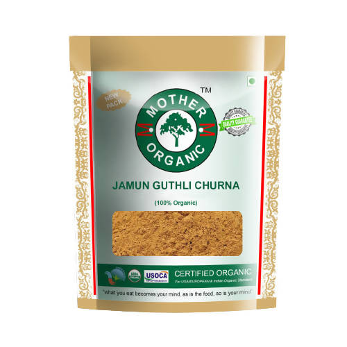 Mother Organic Jamun Guthli Churna - Distacart