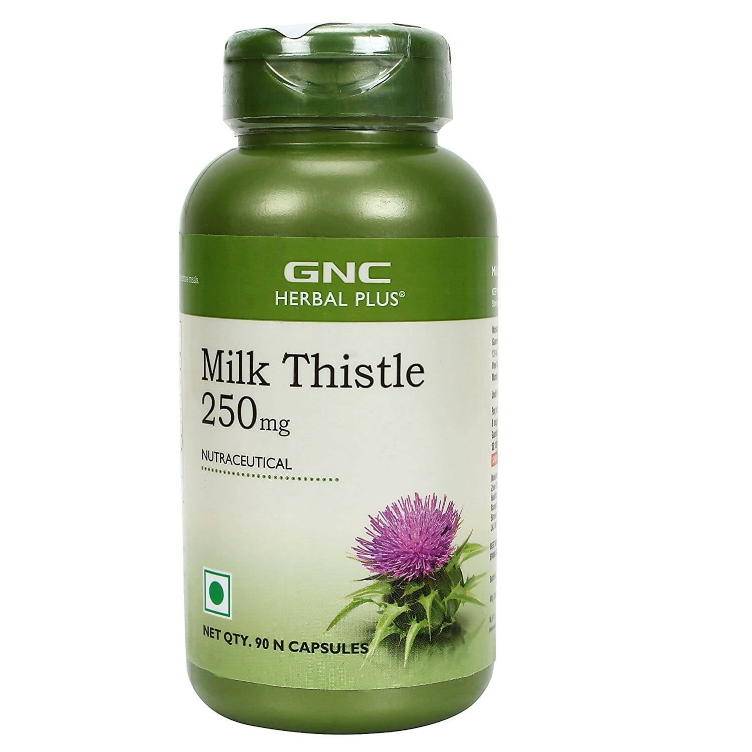 GNC Herbal Plus Milk Thistle Capsules - Distacart