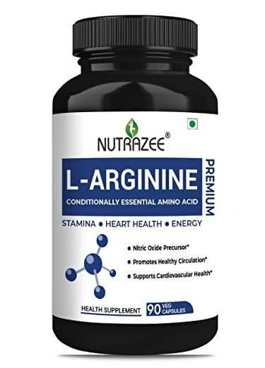 Nutrazee Premium L-Arginine - Distacart