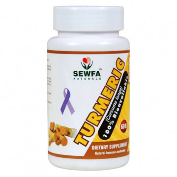 Sewfa Naturals Turmeric Capsules - Distacart