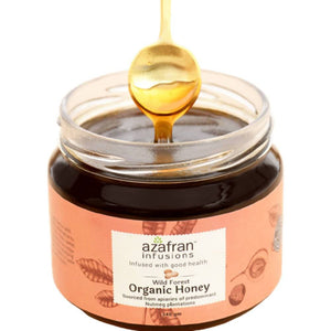 Azafran Infusions Wild Forest Organic Honey (Nutmeg) - Distacart