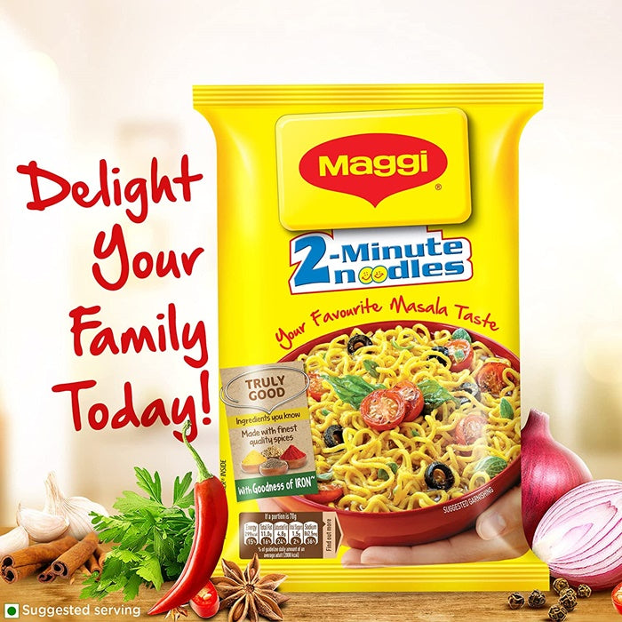 Buy Nestle Maggi 2 Minute Noodles Masala 70g Pack of 12 Online