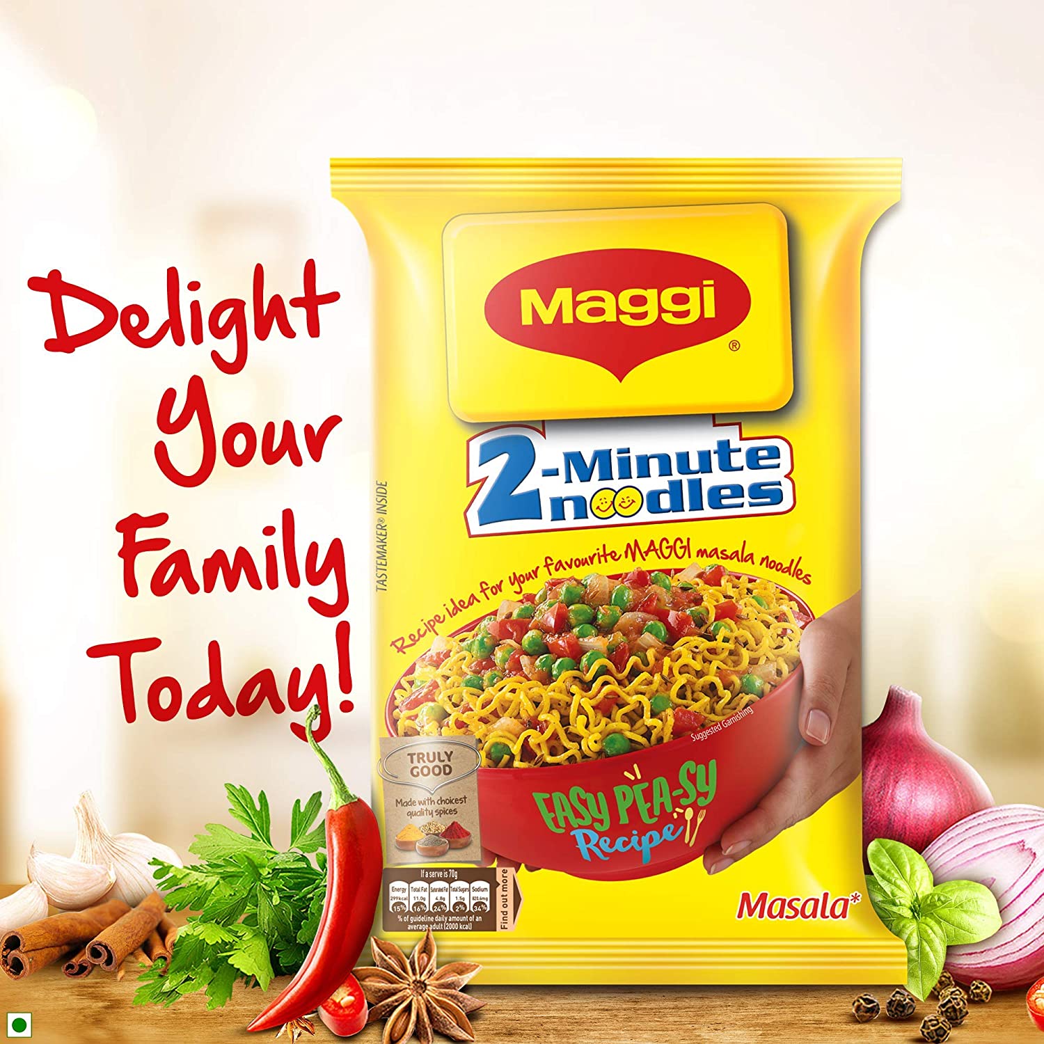 Maggi Masala 2 Minute Instant Noodles - Distacart