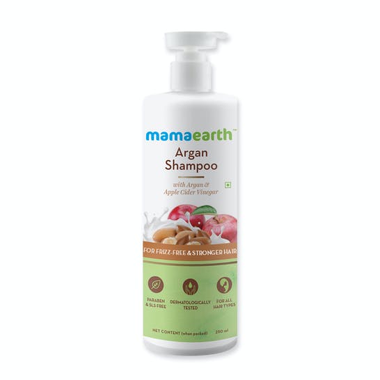 Mamaearth Argan Shampoo For Frizz-Free &amp; Stronger Hair