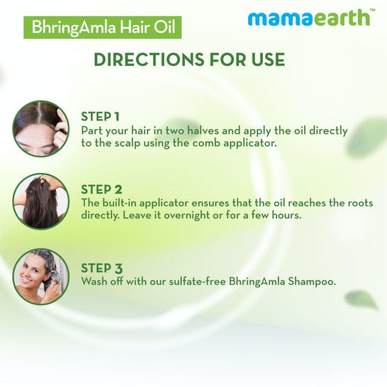 Mamaearth Bhringamla Hair Oil For Intense Hair Treatment