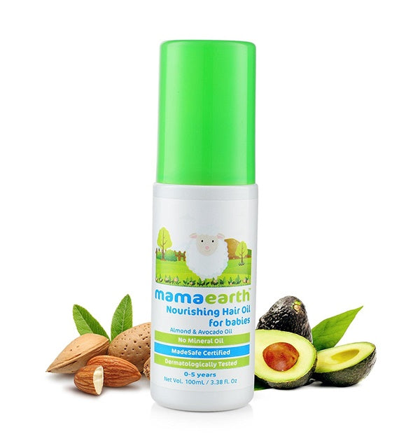 Mamaearth Nourishing Baby Hair Oil 