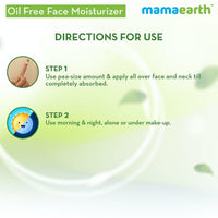 Thumbnail for Mamaearth Oil-Free Face Moisturizer Direction For Use