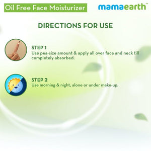 Mamaearth Oil-Free Face Moisturizer Direction For Use