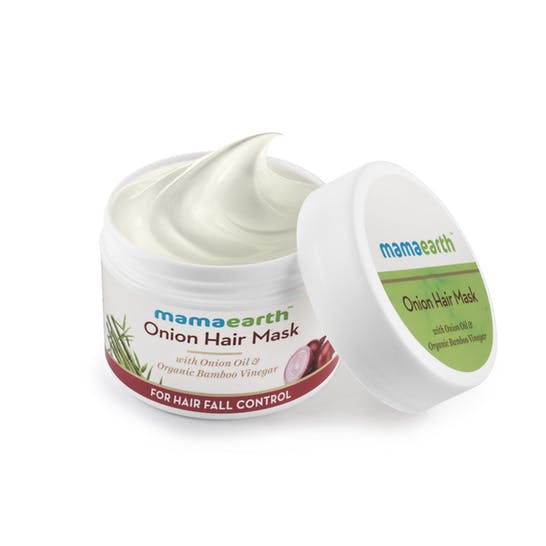 Vivid Mamaearth Onion Hair Mask Picture Illustration Vivid Mamaearth Onion Hair Mask Picture Illustration