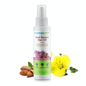 Mamaearth Root Restore Hair Oil For Hail Fall Reduction