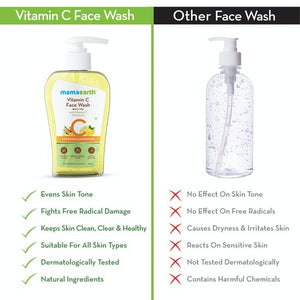Mamaearth Vitamin C Face Wash For Skin Illumination