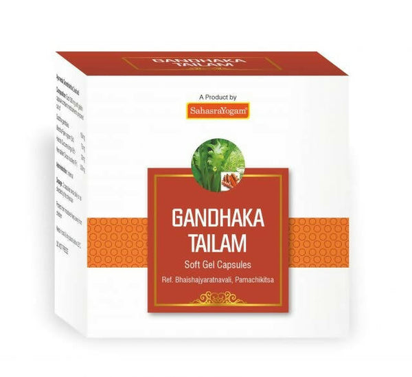 Sahasrayogam Gandhaka Tailam Capsules - Distacart