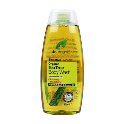 Dr.Organic Tea Tree Body Wash - Distacart