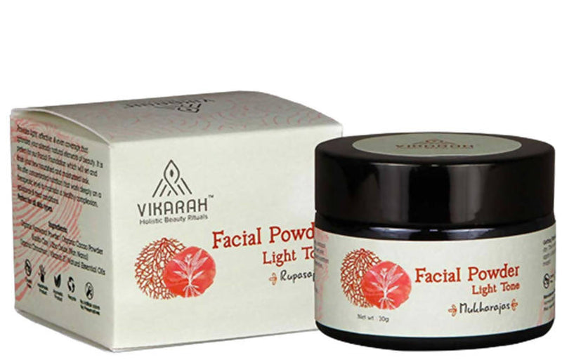 Vikarah Facial Powder Light Tone Mulcharajas - Distacart