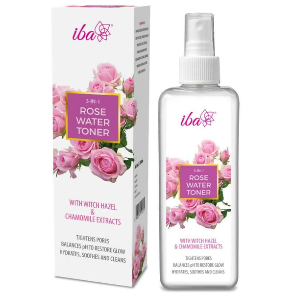 Iba 3-in-1 Rose Water Toner - Distacart