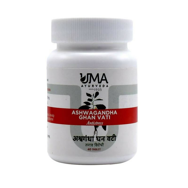 Uma Ayurveda Ashwagandha Ghan Vati Tablets - Distacart