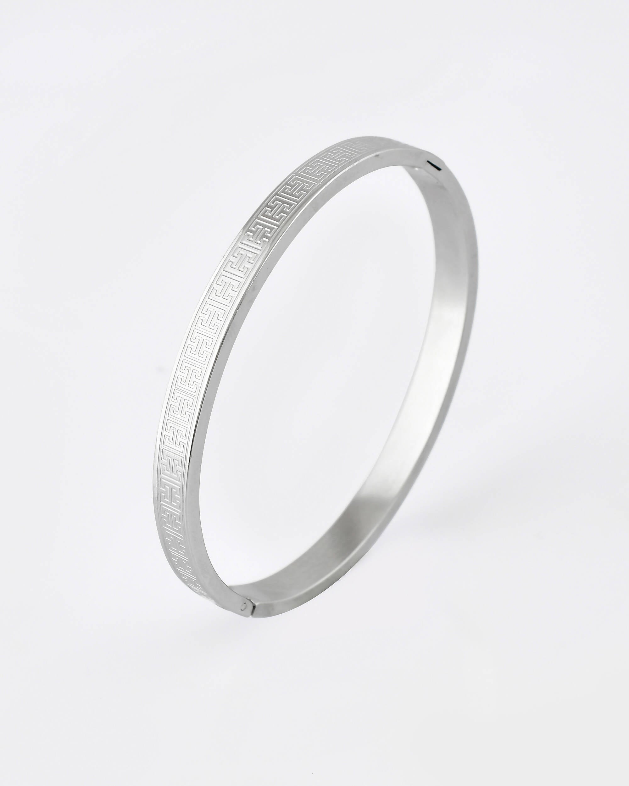 VOJ Stainless Steel Silver Bracelet - Distacart