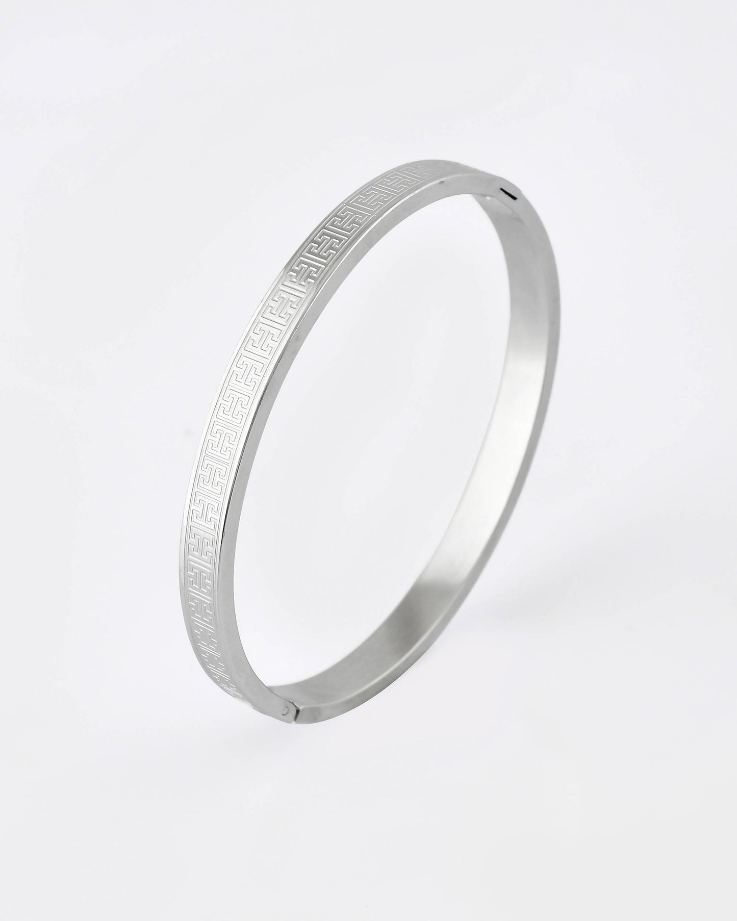 VOJ Stainless Steel Silver Bracelet - Distacart