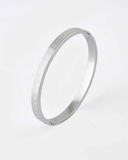 VOJ Stainless Steel Silver Bracelet - Distacart