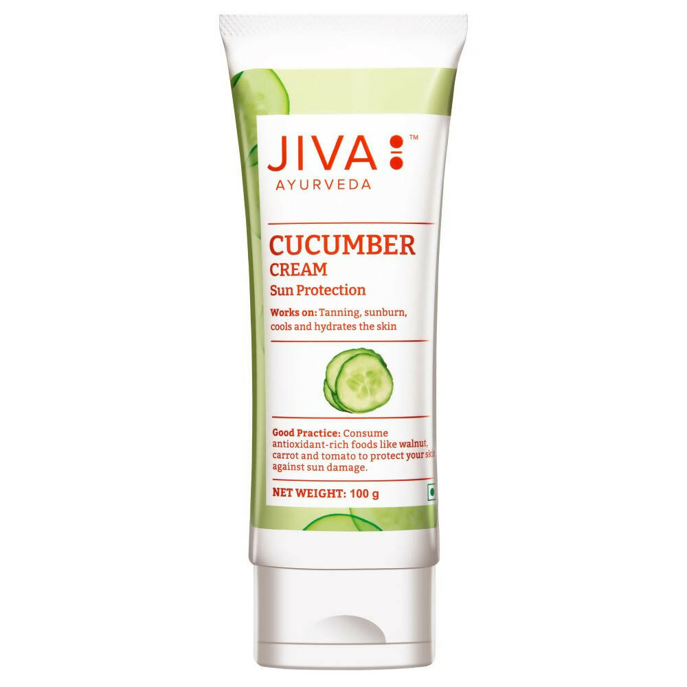 Jiva Ayurveda Cucumber Cream - Distacart