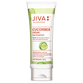 Jiva Ayurveda Cucumber Cream - Distacart