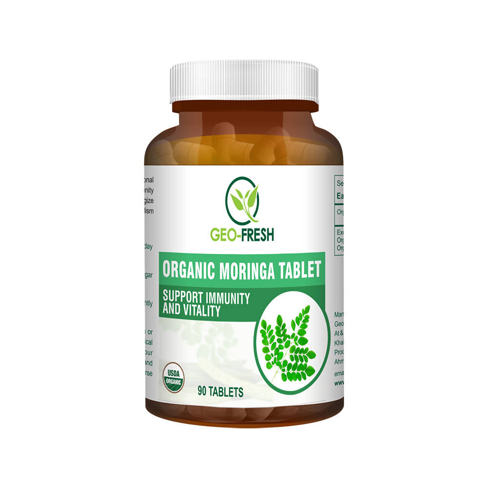 Geo-Fresh Organic Moringa Tablets - Distacart