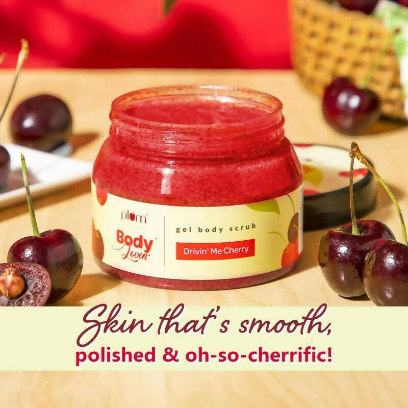 Plum BodyLovin' Drivin' Me Cherry Gel Body Scrub - Distacart